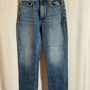 rag & bone Womens Slim Straight Wren Jeans